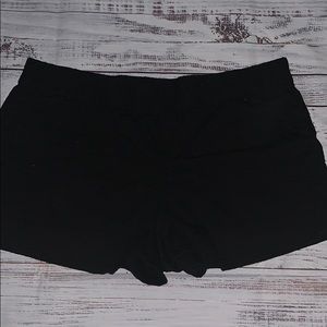 J Crew Black Cotton Shorts
